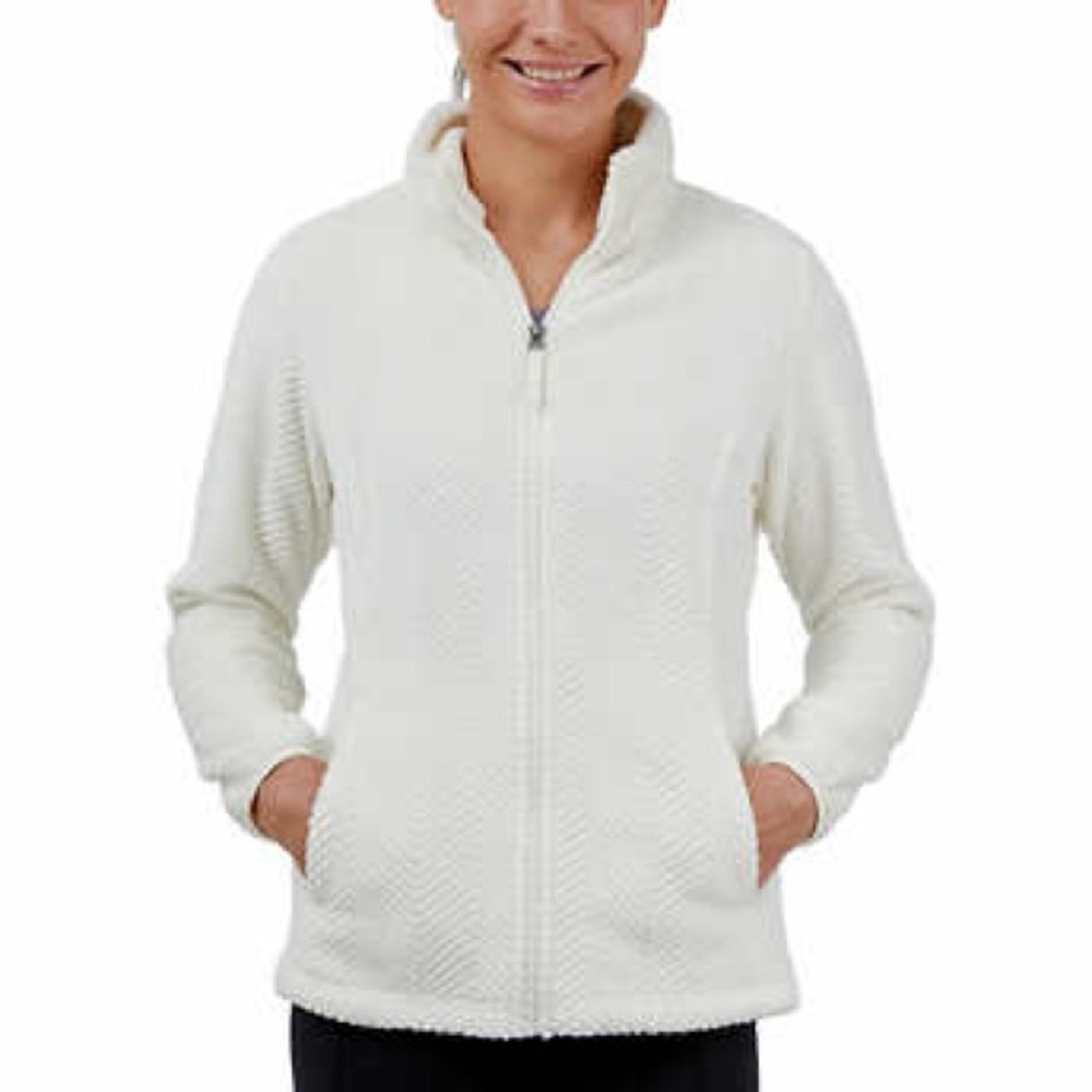 Free2B Ladies' Butter Fleece Full-Zip Jacket